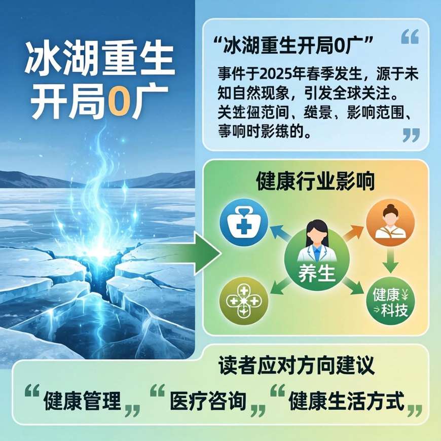 冰湖重生开局0广 / 可写该事件对健康行业的影响 / 可从“冰湖重生开局0广是什么 / 为何受关注 / 读者如何理解或应对”切入